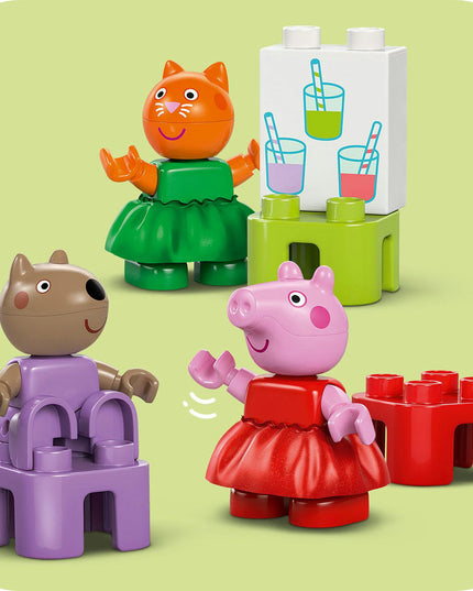 LEGO® DUPLO® Peppa Pig Funfair Pretend-Play Amusement Park Toddler Toy 10453