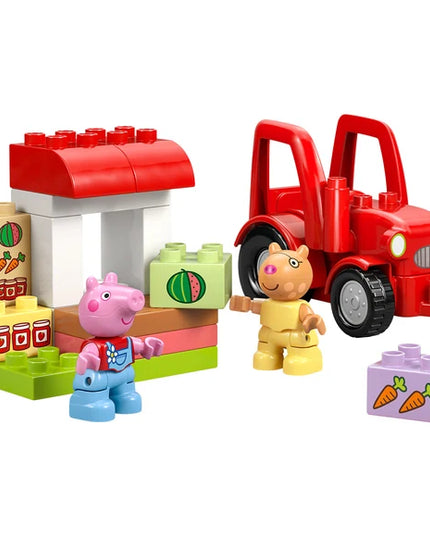LEGO® DUPLO® Peppa Pig Tractor and Market Building Toy 10468