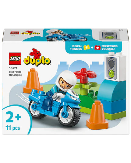 LEGO® DUPLO® Duplo  Blue Police Motorcycle 10471