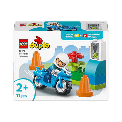 LEGO® DUPLO® Duplo  Blue Police Motorcycle 10471