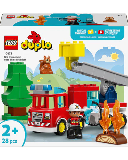 LEGO® DUPLO® Duplo Fire Truck With Hose And Firefighter 10473