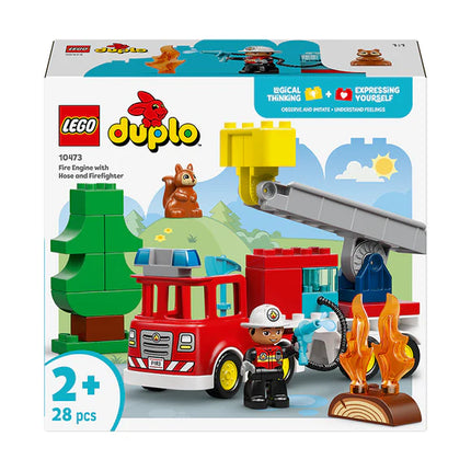 LEGO® DUPLO® Duplo Fire Truck With Hose And Firefighter 10473