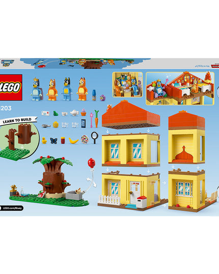 LEGO® Bluey: Bluey’s Family House Playset, Home-Building Kit 11203