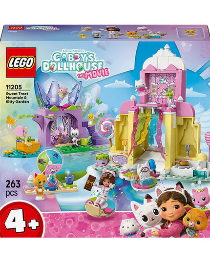 LEGO® Gabby’s Dollhouse Sweet Treat Mountain & Kitty Garden Pretend Play 11205