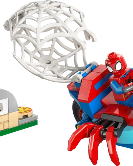 LEGO® Marvel Spidey In His Motorcycle vs Rhino 11206
