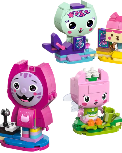 LEGO® Gabby's Dollhouse™ Gabby's Dollhouse Gabby's Brick-Built Cat Friends 11215