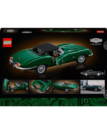 LEGO® Icons Jaguar E-Type - Classic Sports Car Model 11381