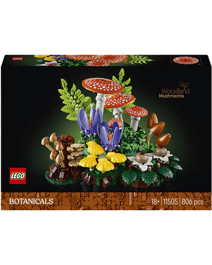 LEGO® Botanicals Woodland Mushrooms Building Set 11505