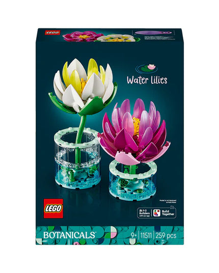 LEGO® Botanicals Water Lilies Flower Building Set 11511