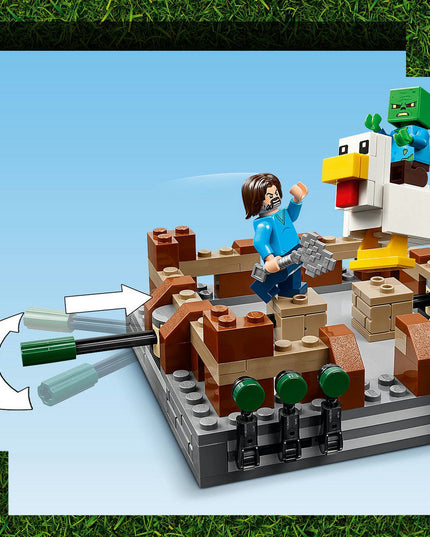 LEGO® Minecraft® Woodland Mansion Fighting Ring Gamer Toy with Mob Figures 21272
