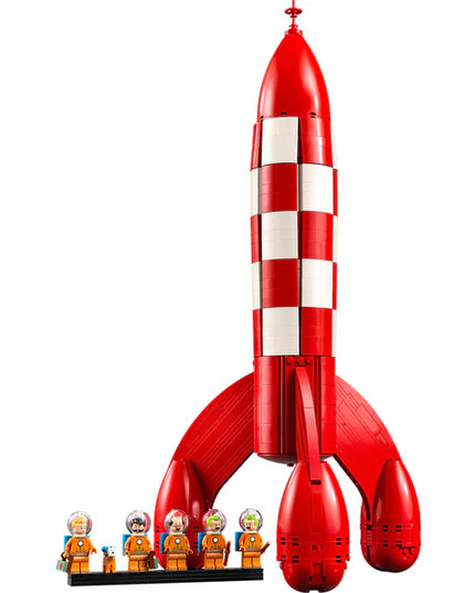 LEGO® Ideas Tintin® Moon Rocket Building Kit for Adults 21367