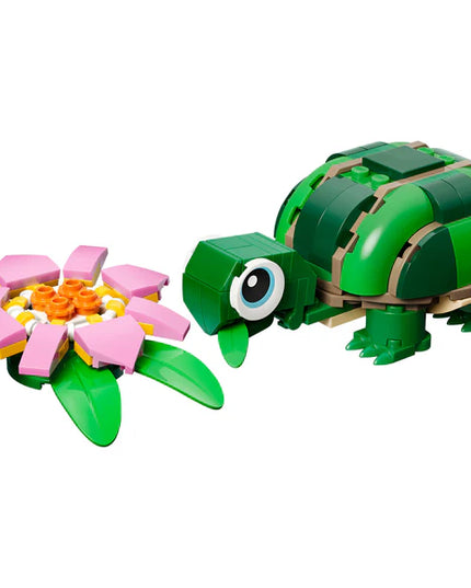 LEGO® Creator 3-in-1 Turtle with a Water Lily Flower 31377