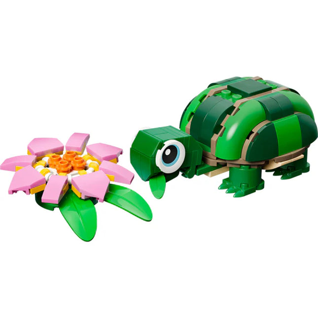LEGO® Creator 3-in-1 Turtle with a Water Lily Flower 31377