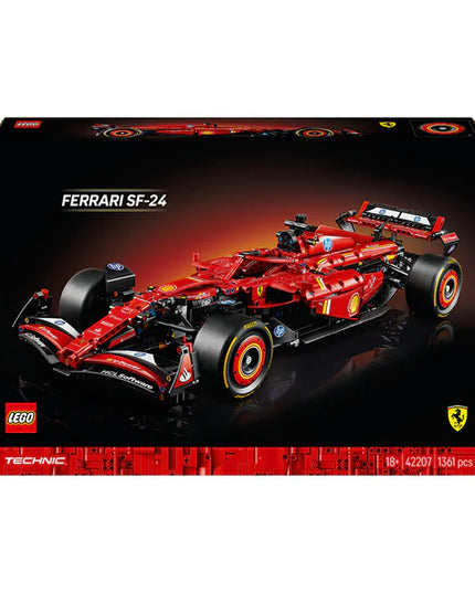 LEGO® Technic™ Ferrari SF-24 F1 Car Model Kit for Adults 42207
