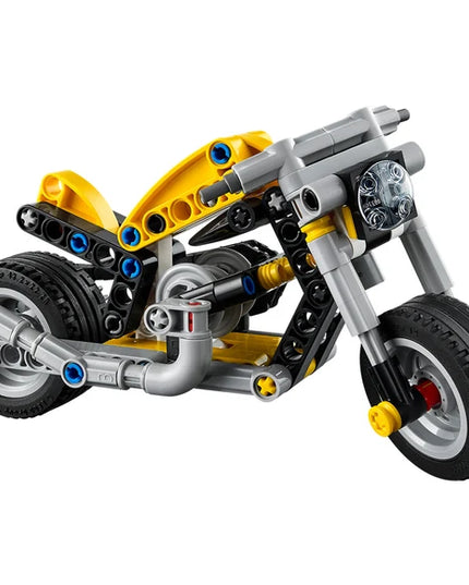 LEGO® Technic Yellow Motorcycle Toy Building Set 42225