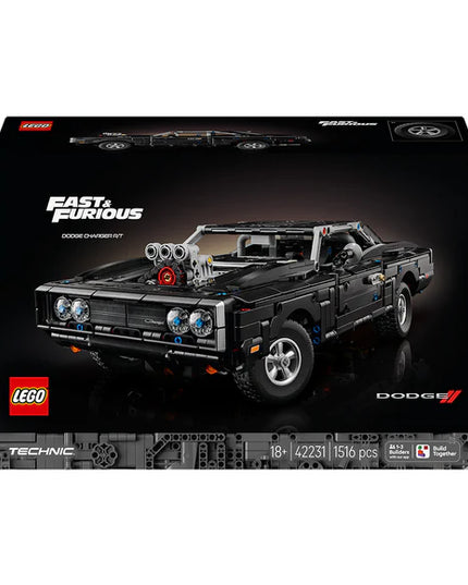 LEGO® Technic™ Fast and Furious Dodge Charger R/T Car 42231