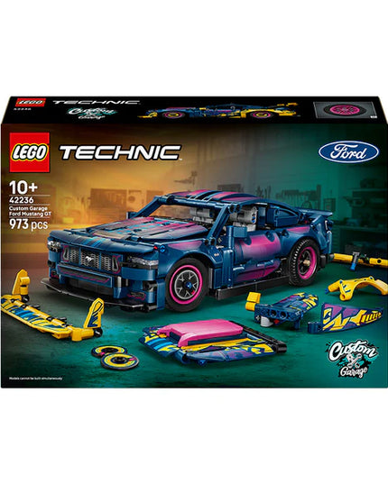 LEGO® Technic™ Custom Garage Ford Mustang GT Car Toy 42236