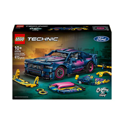 LEGO® Technic™ Custom Garage Ford Mustang GT Car Toy 42236