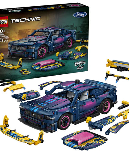 LEGO® Technic™ Custom Garage Ford Mustang GT Car Toy 42236
