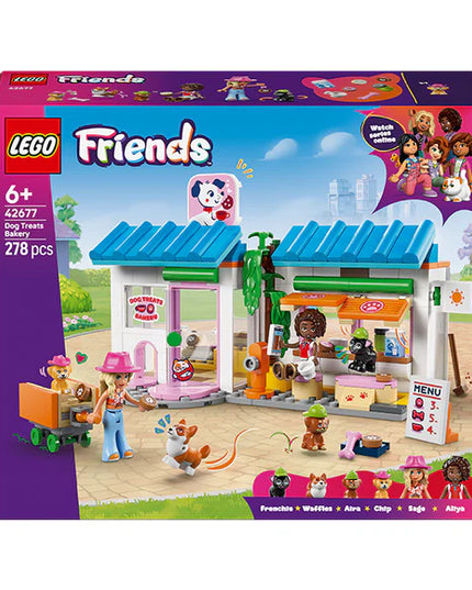 LEGO® Friends Dog Treats Bakery Building Toy Playset 42677