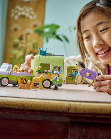 LEGO® Friends Horse & Baby Foal Trailer 42695