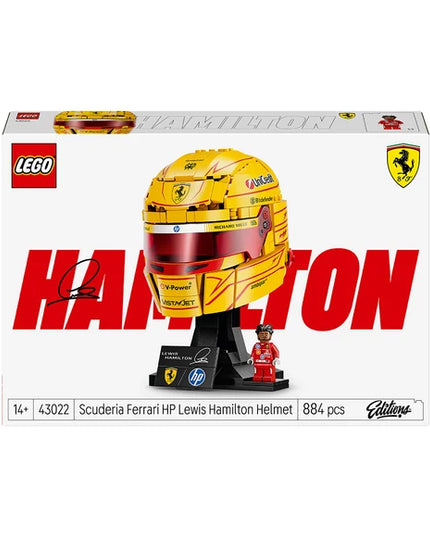 LEGO® Editions Scuderia Ferrari HP Lewis Hamilton Helmet 43022