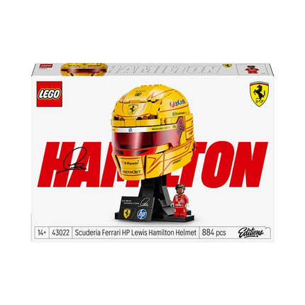 LEGO® Editions Scuderia Ferrari HP Lewis Hamilton Helmet 43022