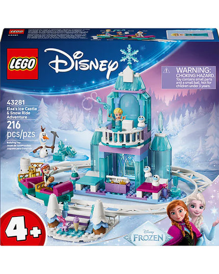 LEGO® Disney™ Disney Elsa's Ice Castle & Snow Ride Adventure 43281