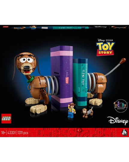 LEGO® ǀ Disney and Pixar Toy Story Slinky Dog Bookends 43301