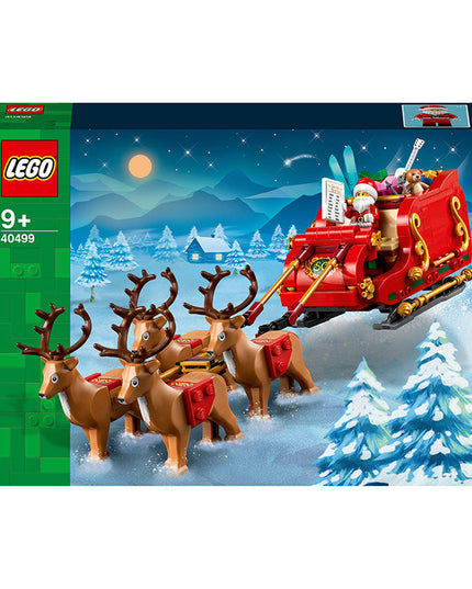 LEGO® Iconic Santa’s Sleigh Christmas Building Toy 40499