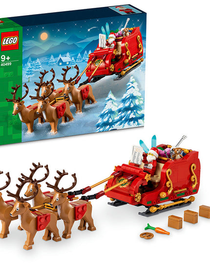LEGO® Iconic Santa’s Sleigh Christmas Building Toy 40499