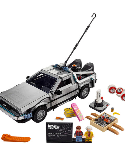 LEGO® ICONS Back to the Future Time Machine Building Kit for Adults 10300