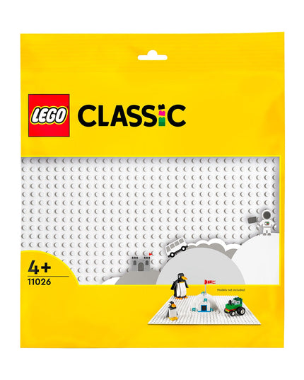 LEGO® Classic White Baseplate Building Kit 11026
