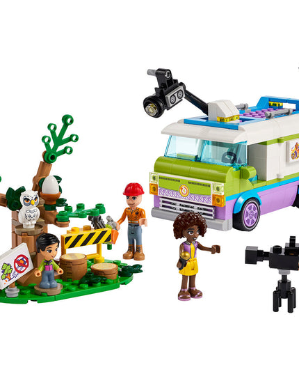LEGO® Friends Newsroom Van Building Toy Set 41749