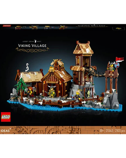 LEGO® Ideas Viking Village Building Set for Adults 21343