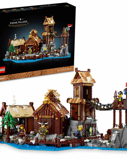 LEGO® Ideas Viking Village Building Set for Adults 21343