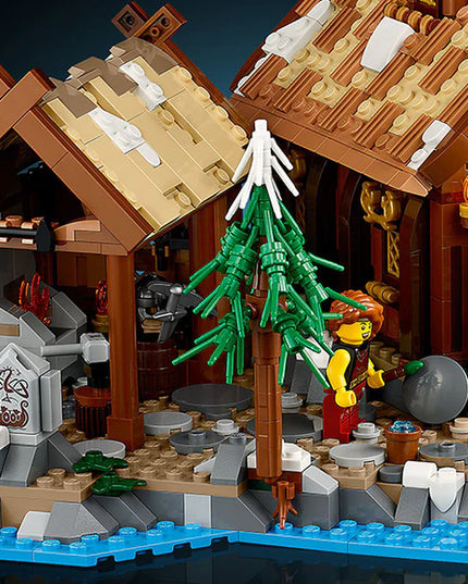 LEGO® Ideas Viking Village Building Set for Adults 21343