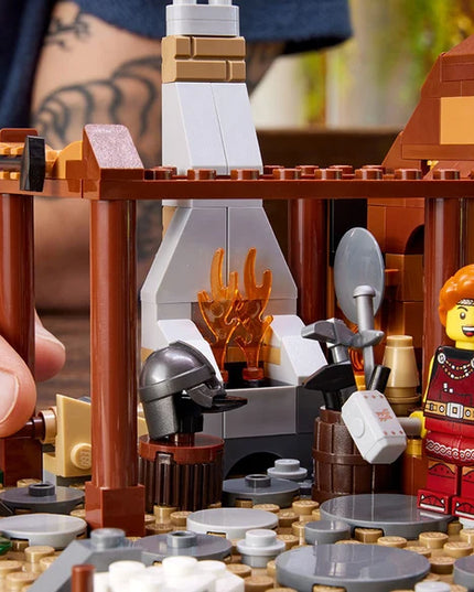 LEGO® Ideas Viking Village Building Set for Adults 21343