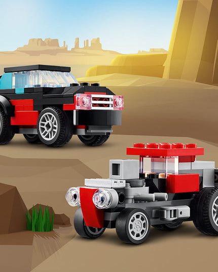 LEGO® Creator 3-in-1 Flatbed Truck with Helicopter Toy 31146