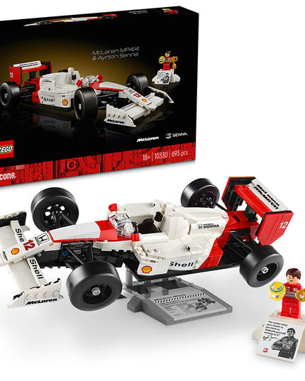 LEGO® ICONS McLaren MP4/4 & Ayrton Senna Set for Adults 10330