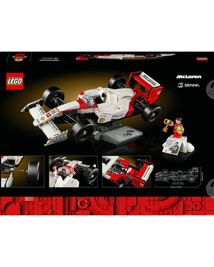 LEGO® ICONS McLaren MP4/4 & Ayrton Senna Set for Adults 10330