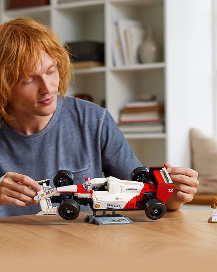 LEGO® ICONS McLaren MP4/4 & Ayrton Senna Set for Adults 10330