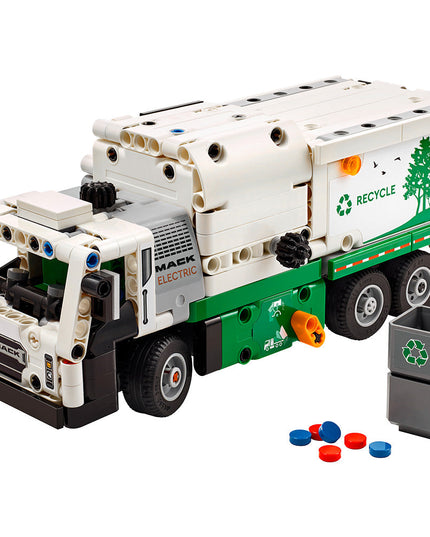 LEGO® Technic™ Mack LR Electric Garbage Truck Vehicle Toy 42167