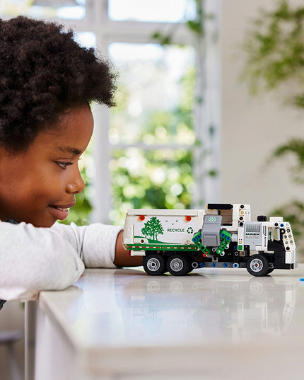 LEGO® Technic™ Mack LR Electric Garbage Truck Vehicle Toy 42167
