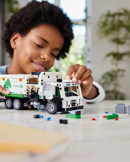 LEGO® Technic™ Mack LR Electric Garbage Truck Vehicle Toy 42167