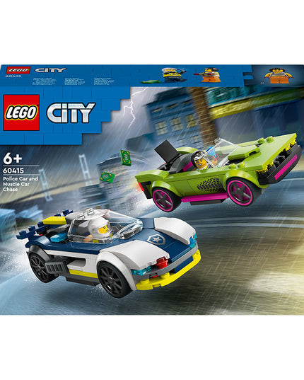 LEGO® City Police Car and Muscle Car Chase Set 60415