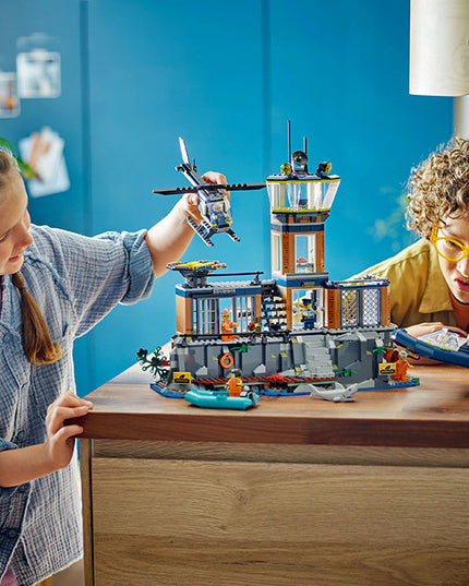 LEGO® City Police Prison Island Building Toy 60419