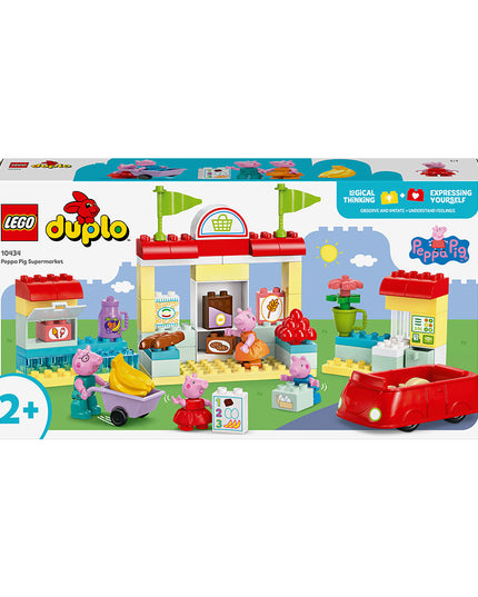 LEGO® DUPLO® Peppa Pig Supermarket Toy with Figures 10434
