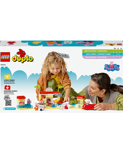 LEGO® DUPLO® Peppa Pig Supermarket Toy with Figures 10434