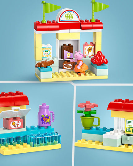 LEGO® DUPLO® Peppa Pig Supermarket Toy with Figures 10434